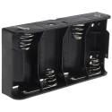 RS PRO D Battery Holder Chassis Mount Polypropylene Body Coil Spring Termination 4 Cells 149mm x 71mm x 28mm 594-426