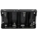 RS PRO D Battery Holder Chassis Mount Polypropylene Body Coil Spring Termination 4 Cells 149mm x 71mm x 28mm 594-426