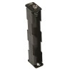 RS PRO AA Battery Holder 4-Cell Polypropylene Chassis Mount with Coil Spring Termination 594-432