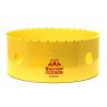 Starrett 108 mm Diameter HSS Bi-metal Fast Cut Hole Saw for Wood, Metal, Stainless Steel FCH0414-G