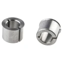 Huco Aluminium Reducing Bush Bore 6.35mm, Outside Diameter 10mm, Length 8.1mm 257.24