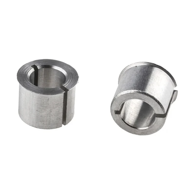 Huco Aluminium Reducing Bush Bore 6.35mm, Outside Diameter 10mm, Length 8.1mm 257.24
