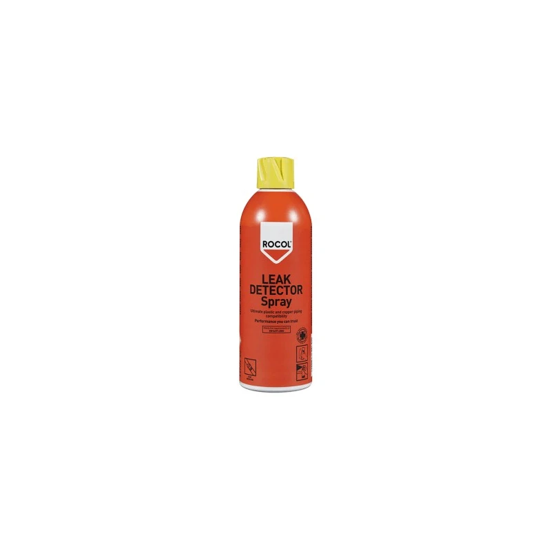 Rocol Leak Detector Spray Liquid 300 ml Can FLAWFINDER DETECTOR SPRAY 32030