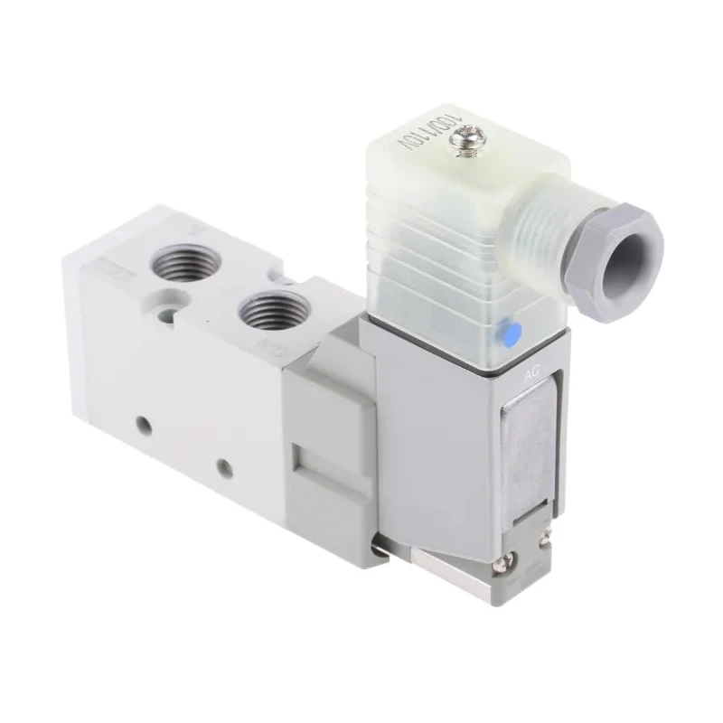 SMC Pneumatic Solenoid Valve 5/2 Solenoid/Spring G VF3000 Series 120V AC 