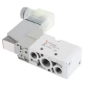 SMC Pneumatic Solenoid Valve 5/2 Solenoid/Spring G VF3000 Series 120V AC 