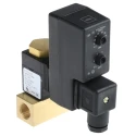 RS PRO Automatic Condensate Drain R 3/8 in Brass Body Nitrile Rubber Seal IP65 240V 50Hz 725-125