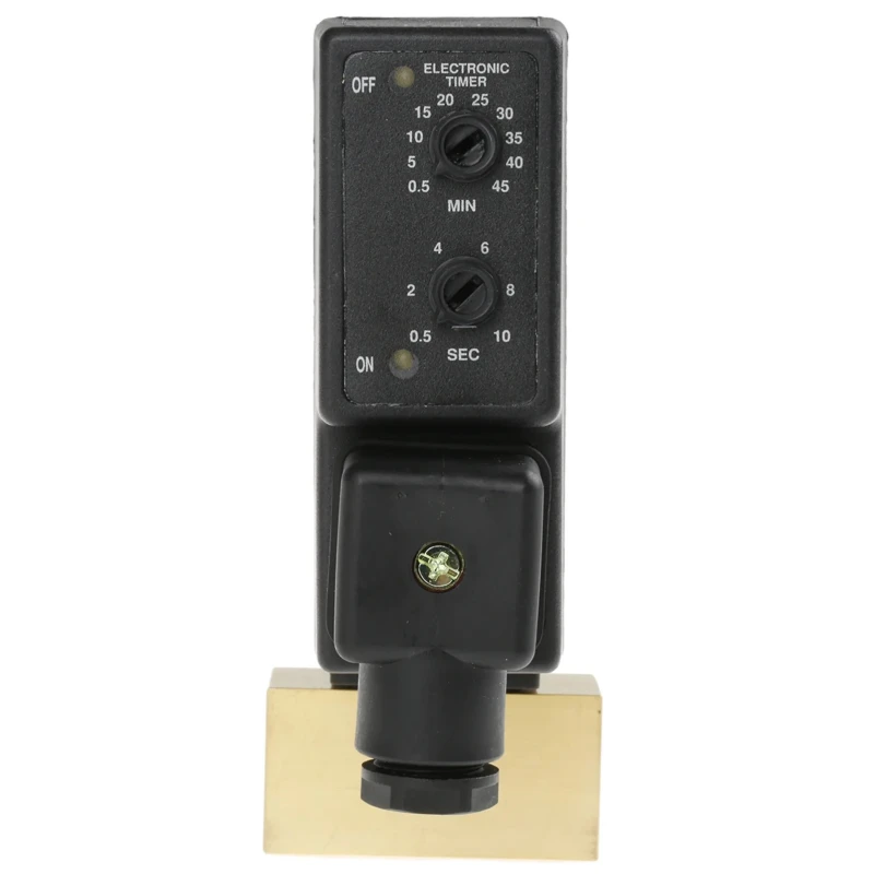 RS PRO Automatic Condensate Drain R 3/8 in Brass Body Nitrile Rubber Seal IP65 240V 50Hz 725-125
