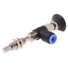 SMC 25 mm Flat Nitrile Rubber (NBR) Suction Cup with M10 x 1 Male Connection ZPR25CNK10-08-A10