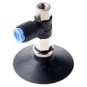 SMC 50 mm Flat Nitrile Rubber (NBR) Suction Cup ZPR50CN-08-B8 M8 x 1.25