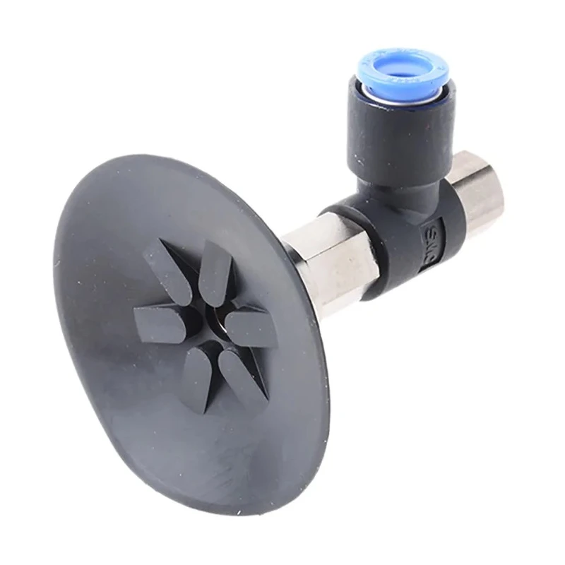 SMC 50 mm Flat Nitrile Rubber (NBR) Suction Cup ZPR50CN-08-B8 M8 x 1.25