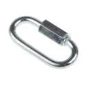 RS PRO Zinc Plated Steel Quick Repair Chain Link 5 mm Diameter 49 mm Length 750-597