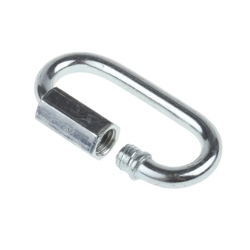 RS PRO Zinc Plated Steel Quick Repair Chain Link 5 mm Diameter 49 mm Length 750-597