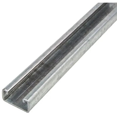 Unistrut 22 x 41 mm Stainless Steel Plain Strut Channel 2 m Length P 3300SS X 2M