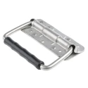 RS PRO Stainless Steel Carrying Handle Load Capacity 40kg Height 125mm Width 46mm 750-272