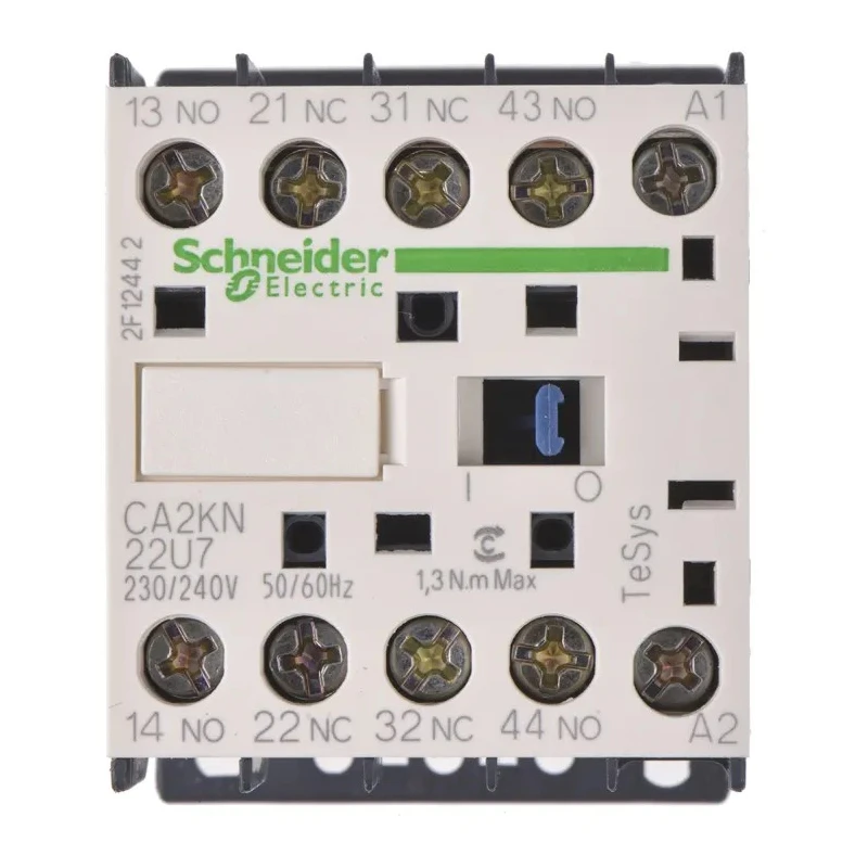 Schneider Electric TeSyS CA Contactor 10 A 240V Control Relay 2 NO/2 NC 690V AC CA2KN22U7