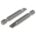 RS PRO Slotted Screwdriver Bit Chrome Vanadium Molybdenum Steel 3.5mm Width 0.5mm Thickness 769-232