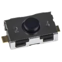 C & K IP50 Black Tactile Switch Button 0.8 mm SPST 10mA 32 V dc Surface Mount KSR224G LFG