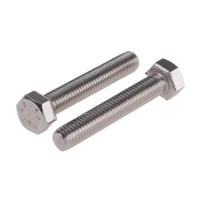 RS PRO Stainless Steel Hex Bolt M5 x 30 mm DIN 933 520-100