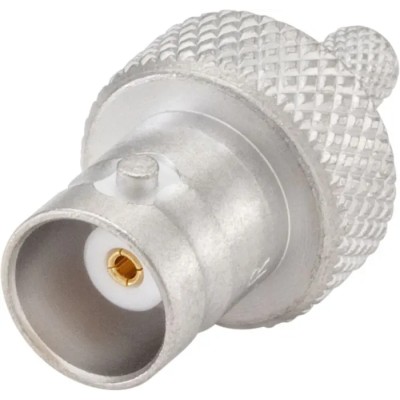 Rosenberger 51 Series Coaxial Connector Cable Female BNC, 50 Ω, Straight Body Crimp 51K107-106N5
