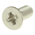 RS PRO Pozidriv Countersunk Stainless Steel Machine Screw 12 mm M5 529-006