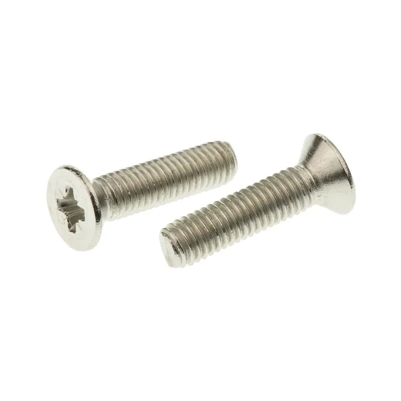 RS PRO Pozidriv Countersunk Stainless Steel Machine Screw M5 20 mm Length A2 Grade 304 529-012