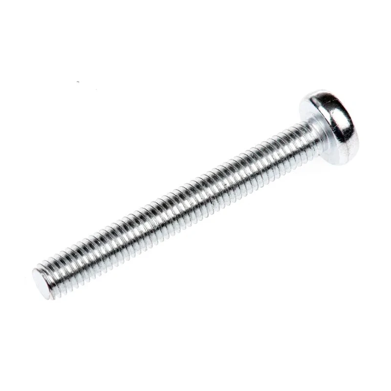 RS PRO Pozidriv Pan Steel Machine Screw 40 mm M5 553-655