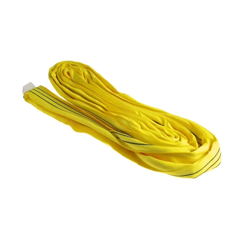 RS PRO 3 m Yellow Polyester Round Lifting Sling with Endless End Fittings 3 t 124-4867
