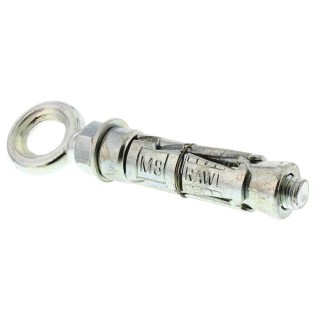 RawlPlug Carbon Steel Masonry Anchor 8 mm Thread Size x 98 mm Length Zinc Plated R-RBL-08EW