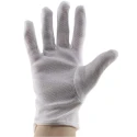 Portwest White Cotton Work Gloves Size 8 Latex Nitrile Polyurethane PVC Coating A080WHR