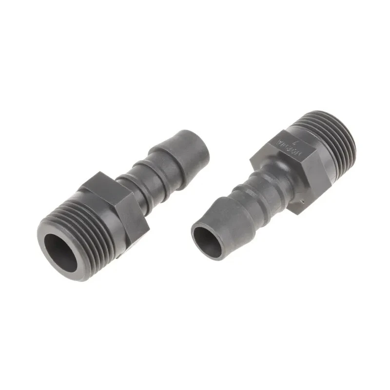RS PRO Hose Connector Nylon Body 10 mm ID, Male BSP 3/8 in Threaded 1/4 in RS PRO 795-180