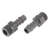 RS PRO Hose Connector Nylon Body 10 mm ID, Male BSP 3/8 in Threaded 1/4 in RS PRO 795-180