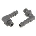 RS PRO Hose Connector Nylon Male BSP Threaded 8 mm ID 1/8 in x 1/4 in 795-247