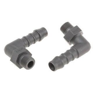 RS PRO Hose Connector Nylon Male BSP Threaded 8 mm ID 1/8 in x 1/4 in 795-247
