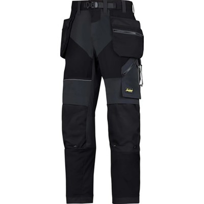 Snickers 6902 Flexiwork Men’s Work Trouser Black 80 cm Waist 32in Leg 69020404048