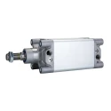 RS PRO Double Acting Pneumatic Cylinder 80mm Bore, 125mm Stroke, Stainless Steel Body, Cushioned with M20 Female 176-1669
