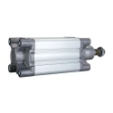 RS PRO Double Acting Pneumatic Cylinder 80mm Bore, 125mm Stroke, Stainless Steel Body, Cushioned with M20 Female 176-1669