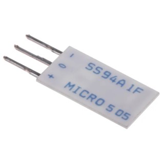 Honeywell Hall Effect Sensor Through Hole, Ratiometric Output, Flat Body, 12.6 V dc, 2mA Switching Current SS94A1F