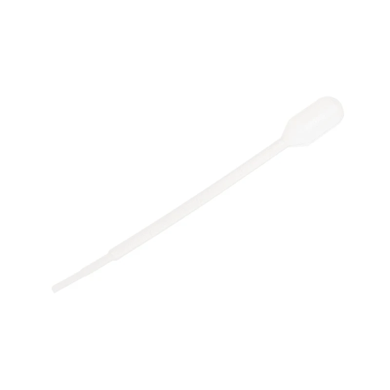 RS PRO Polyethylene Pipette 3ml Sterilized, 138mm Length, 5mm Stem Diameter 179-3681