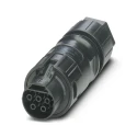 Phoenix Contact PRC 5-FC-FS6 8-21 HR Series Black PPE Housing 5-Position Female Solar Connector 690V AC 35A 1017632