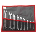 Facom 9-Piece Spanner Set Sizes 3.2 x 5.5 mm to 18 x 19 mm Model 44.JE9T