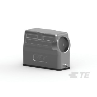 TE Connectivity HDC Range Heavy Duty Power Connector Hood Die Cast Aluminium IP65 M25 Thread Size T1319160125-000