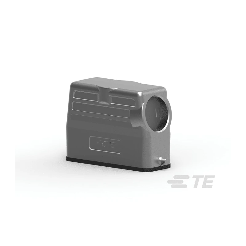 TE Connectivity HDC Range Heavy Duty Power Connector Hood Die Cast Aluminium IP65 M25 Thread Size T1319160125-000
