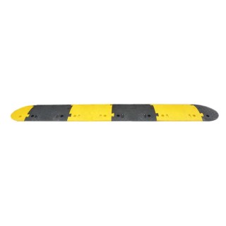 RS PRO High Visibility Rubber Speed Bump 2.5 m x 430 mm x 50 mm 174-5929