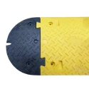 RS PRO High Visibility Rubber Speed Bump 2.5 m x 430 mm x 50 mm 174-5929
