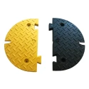 RS PRO High Visibility Rubber Speed Bump 2.5 m x 430 mm x 50 mm 174-5929