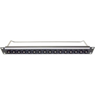 RS PRO Patch Panel BNC 16 Port 1 U Rack Height 175-0152