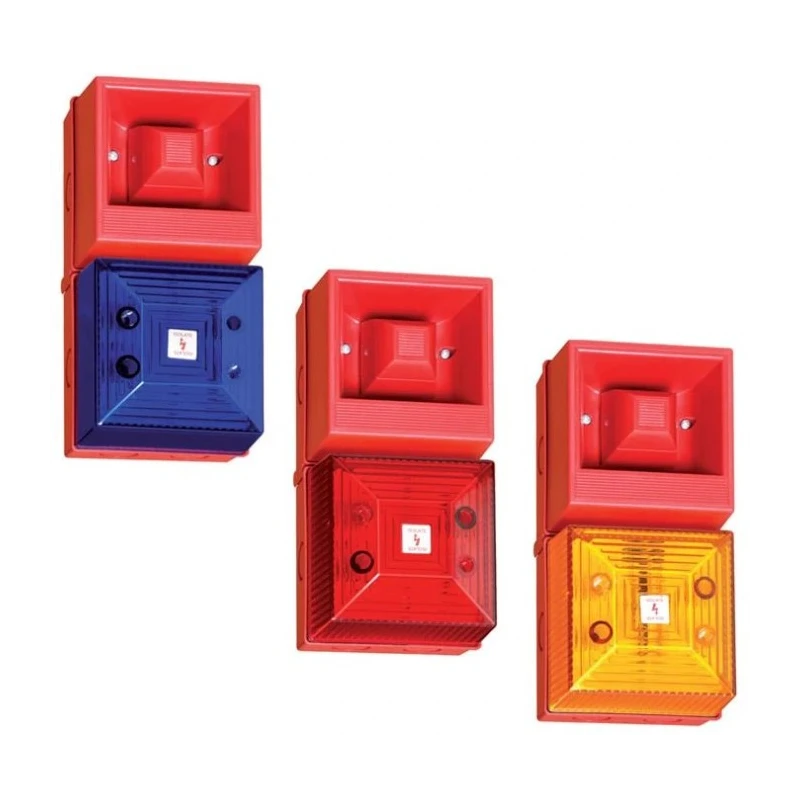 Clifford & Snell Blue Beacon-Sounder Combination, IP65 230V AC Multi-tone 108dB, Xenon Strobe YL40/N50/B/RN/WR