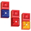 Clifford & Snell Amber Beacon-Sounder Combination IP65 230V AC 108dB Multi-tone YL40/N50/A/RN/WR