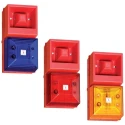 Clifford & Snell Blue Beacon-Sounder Combination, IP65 230V AC Multi-tone 108dB, Xenon Strobe YL40/N50/B/RN/WR