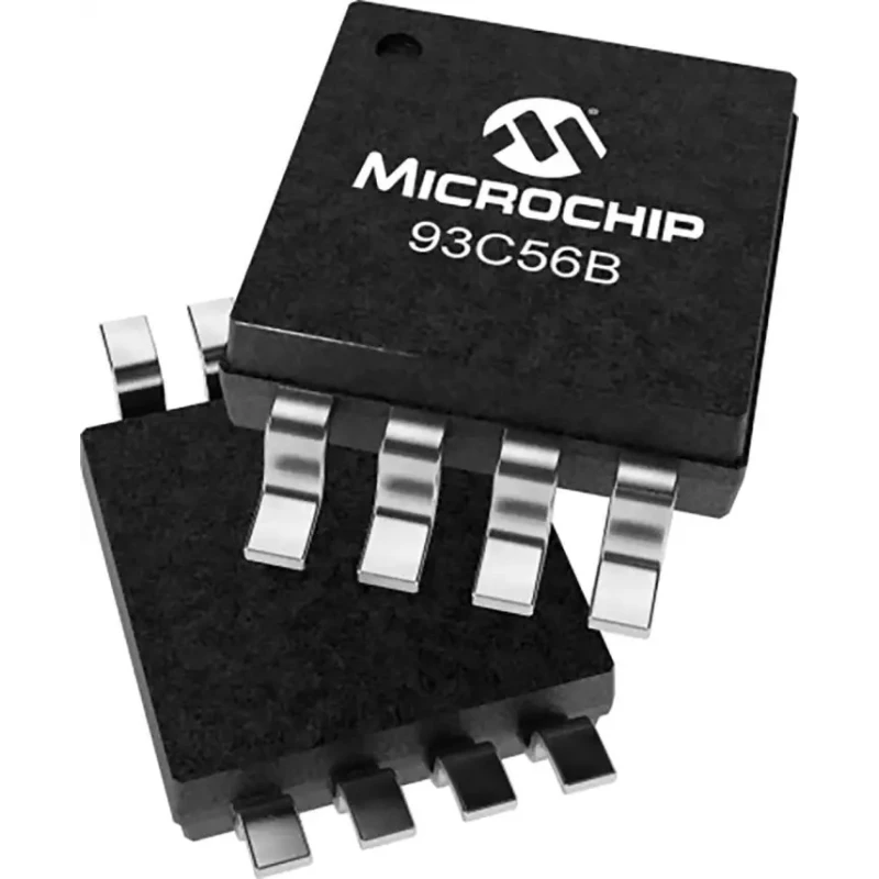 Microchip 2 kB Serial EEPROM 250 ns 8-Pin SOIC Serial-3 Wire 93C56B-I/P